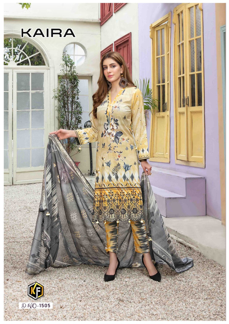 Keval Fab Kaira Vol 15 Cotton Karachi Style Print Salwar Kameez