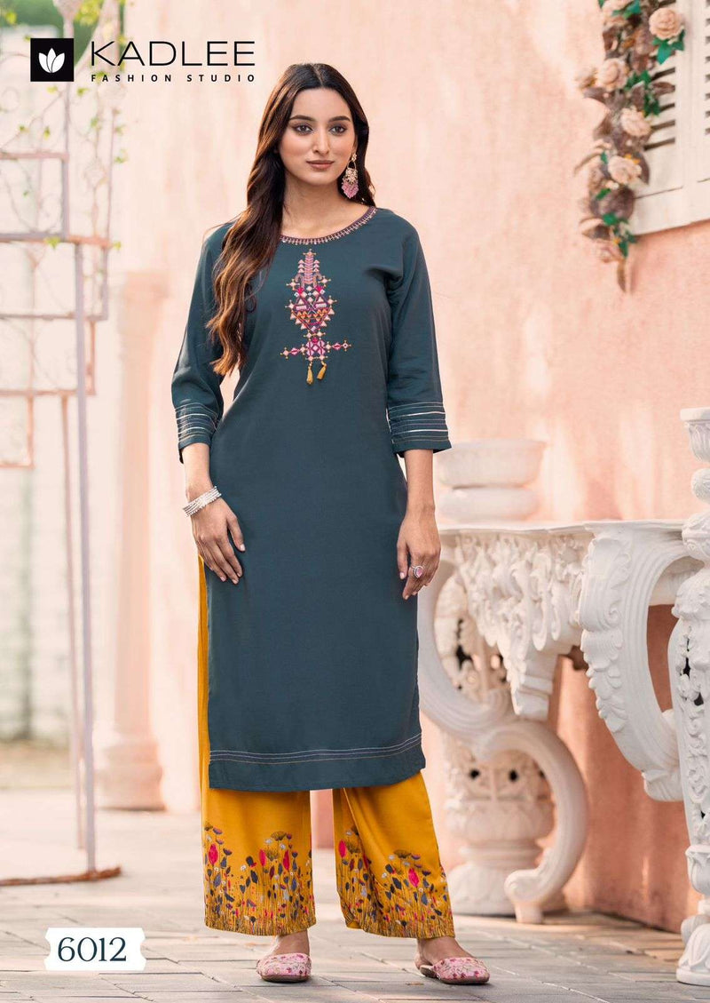 Kadlee Fashion Kaveri Vol 2 Heavy Rayon Embroidered Kurti