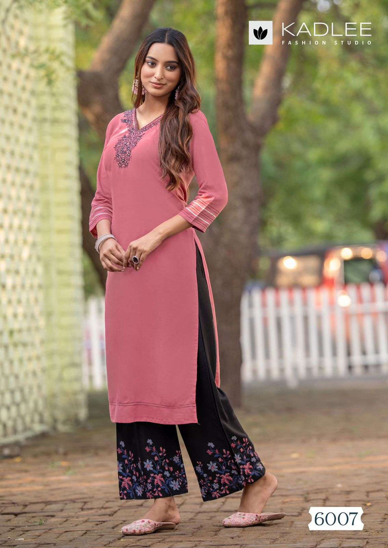 Kadlee Fashion Kaveri Vol 2 Heavy Rayon Embroidered Kurti