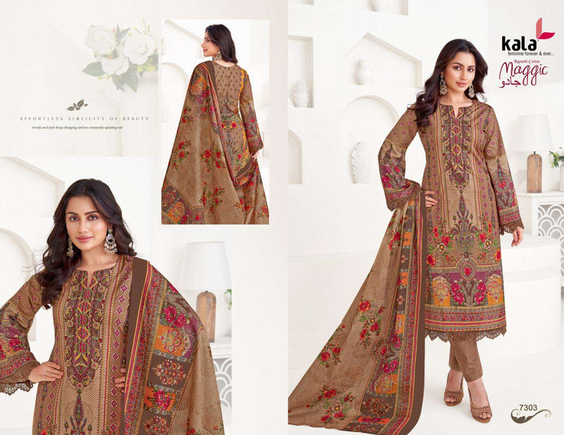 Kala Fashion Maggic Vol 22 Premium Cotton Casual Wear Salwar Kameez