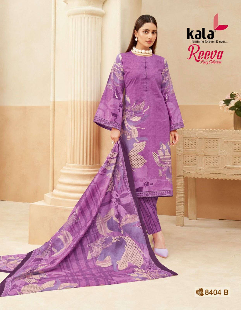 Kala Fashion Reeva Premium Cotton Printed Casual Wear Salwar Suit