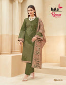 Kala Fashion Reeva Premium Cotton Printed Casual Wear Salwar Suit