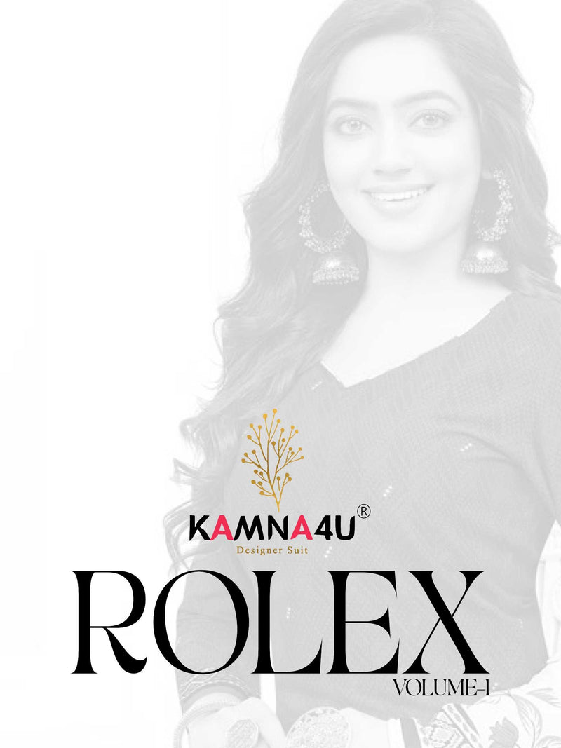 Kamana4u Rolex Vol 1 Cotton Digital Printed Heavy Designer Combo Set Of Pret Kurti