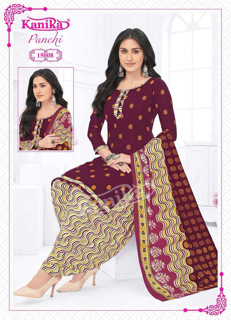 Kanika Fashion Panchi Vol 15 Casual Wear Combo Set Of Pret Kurti