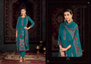 Kesar Karachi Zeenat 5001 Embroidered Digital Printed Pashmina Dress Material