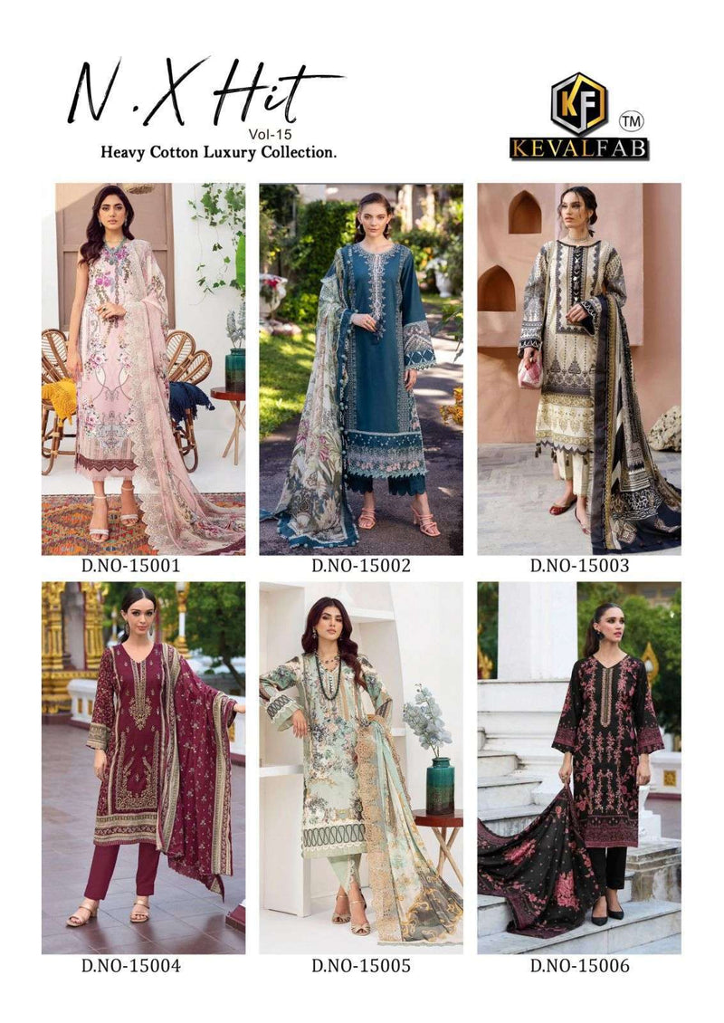 Keval Fab K Kasha Nx Hit Vol 15 Pure Cotton Printed Salwar Suit