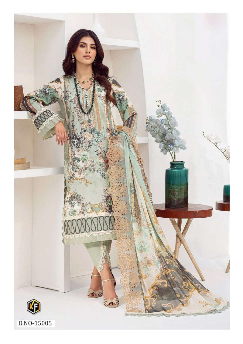 Keval Fab K Kasha Nx Hit Vol 15 Pure Cotton Printed Salwar Suit
