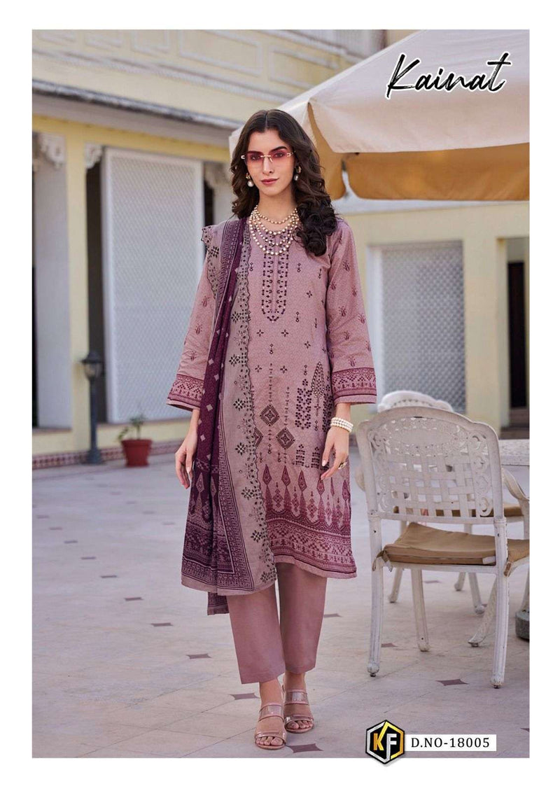 Keval Fab Kainat Vol 18 Heavy Lawn Cotton Printed Casual Suit