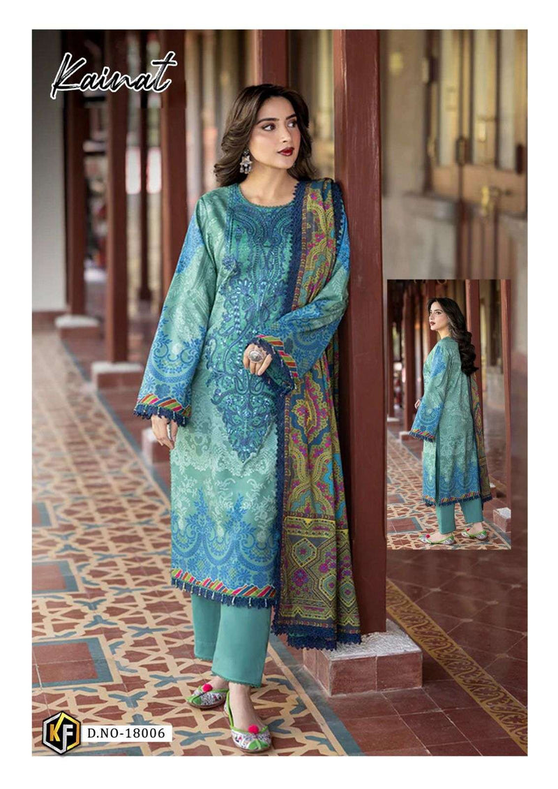 Keval Fab Kainat Vol 18 Heavy Lawn Cotton Printed Casual Suit