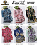 Keval Fab Kainat Vol 21 Pure Lawn Prined Cotton Readymade Pret Kurti