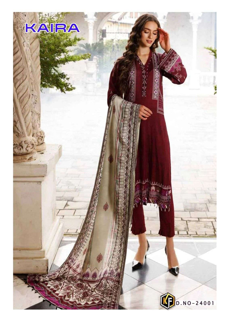 Keval Fab Kaira Vol 24 Heavy Lawn Cotton Printed Salwar Suit