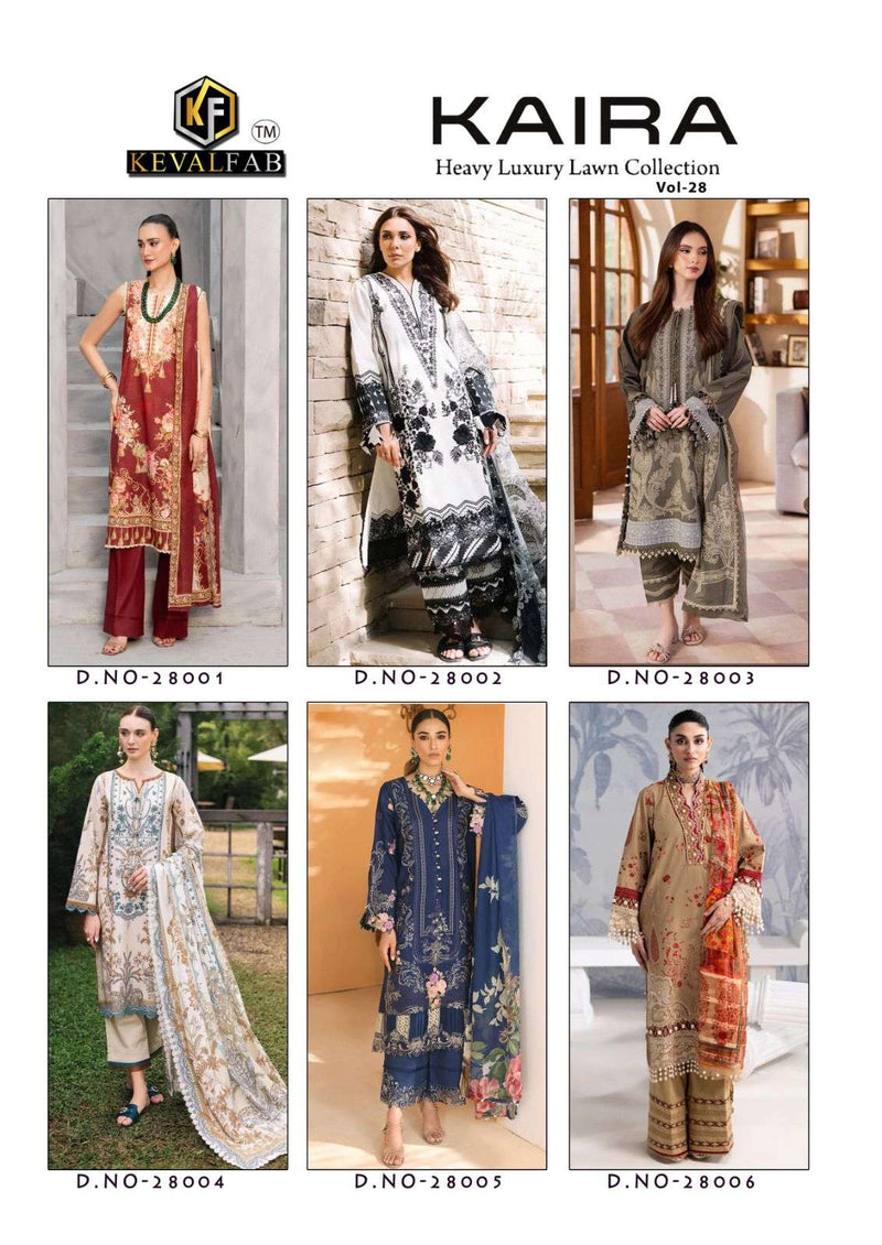Keval Fab Kaira Vol 28 Pure Cotton Printed Karachi Dailywear Salwar Kameez