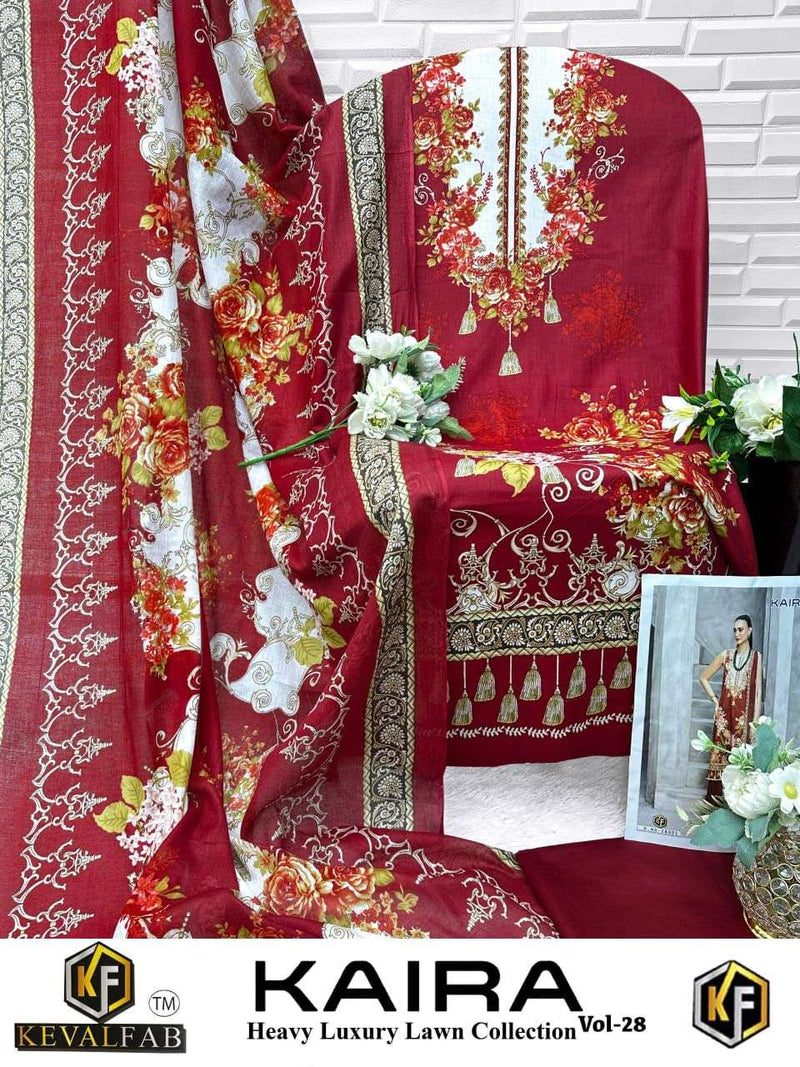 Keval Fab Kaira Vol 28 Pure Cotton Printed Karachi Dailywear Salwar Kameez