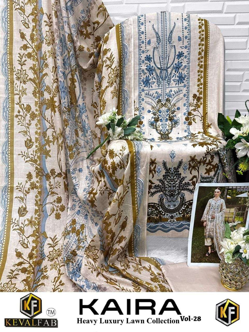 Keval Fab Kaira Vol 28 Pure Cotton Printed Karachi Dailywear Salwar Kameez