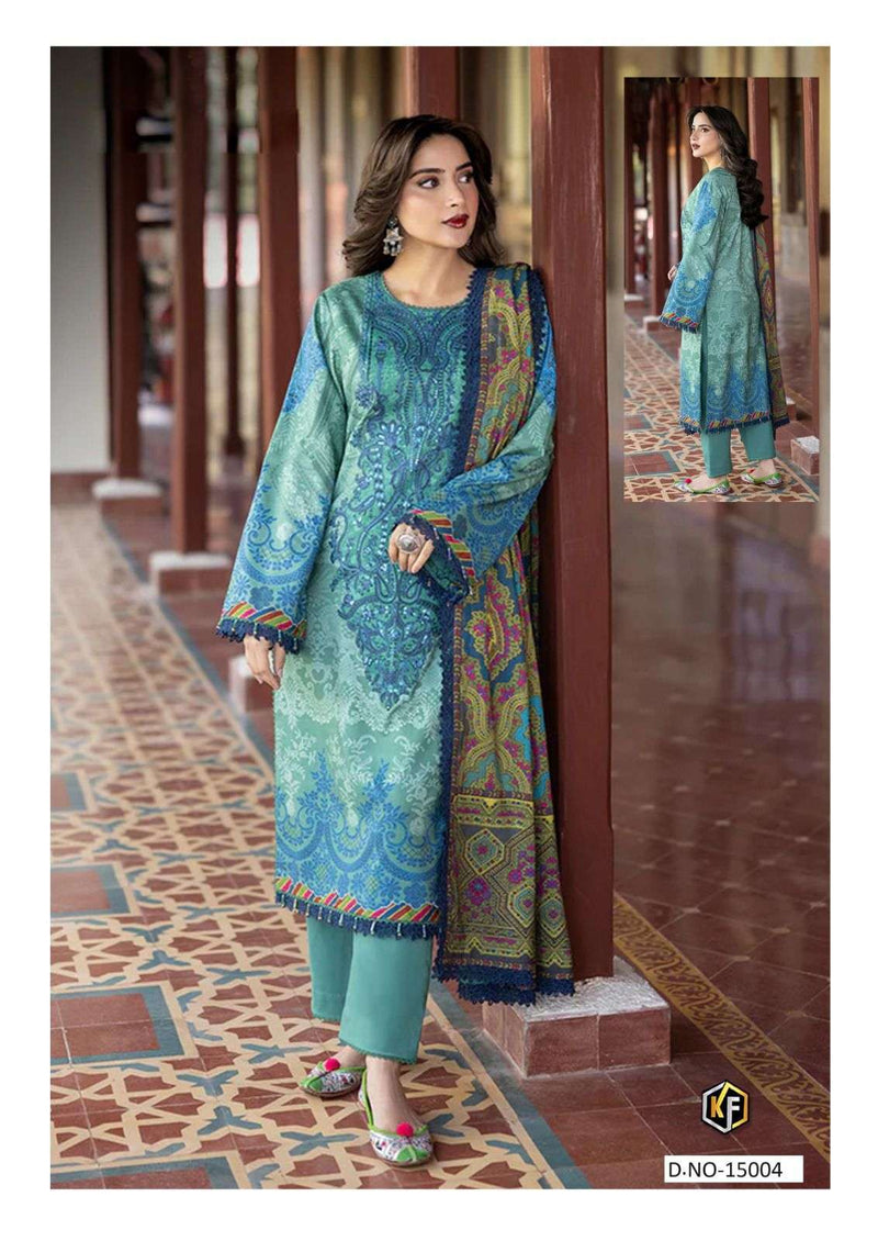 Keval Fab Maryam & Maria Vol 15 Heavy Cotton Printed Salwar Suit