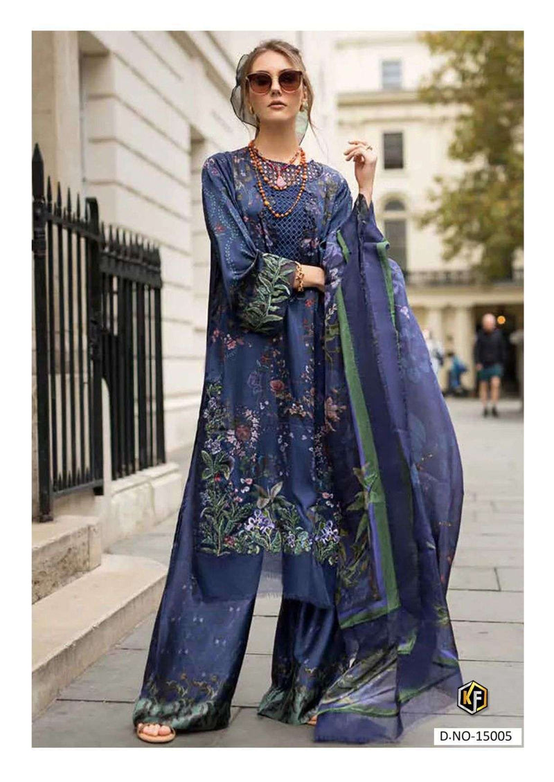 Keval Fab Maryam & Maria Vol 15 Heavy Cotton Printed Salwar Suit