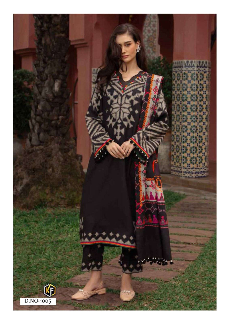 Keval Fabs Elaya Vol 1 Pure Cotton Printed Karachi Cotton Salwar Suit