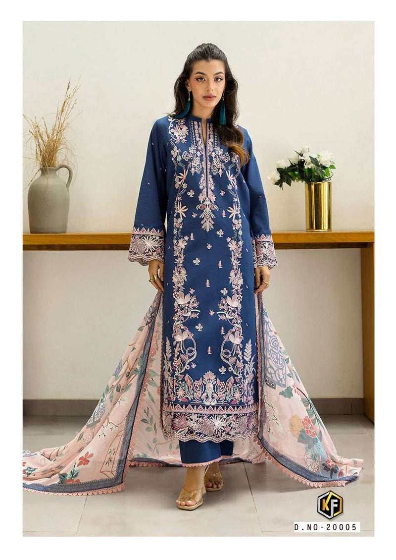 Keval Fabs Sobia Nazir Vol 20 Pure Cotton Printed Salwar Kameez
