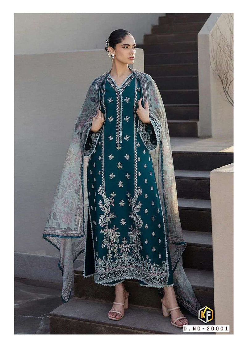 Keval Fabs Sobia Nazir Vol 20 Pure Cotton Printed Salwar Kameez