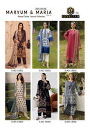 Keval Fab Maryam & Maria Vol 19 Pure Cotton Printed Karachi Cotton Suit