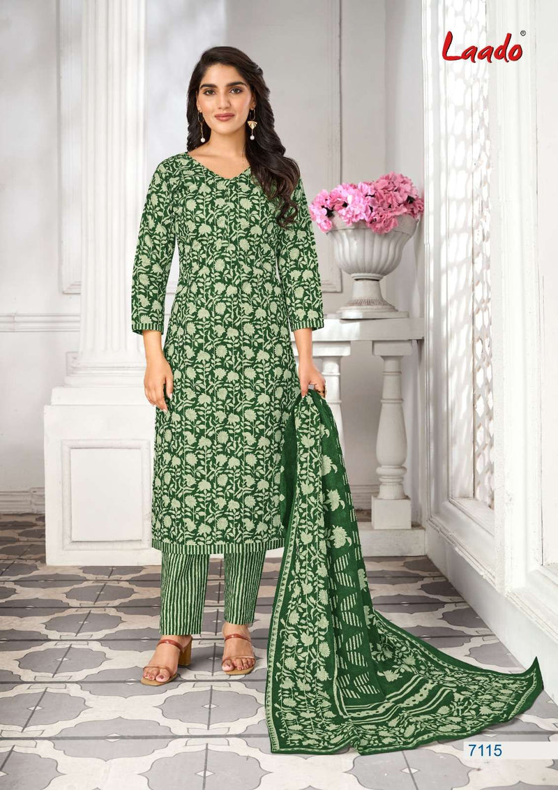 Laado Vol 71 Cotton Printed Regular Wear And Digital Printed Fancy Designer Salwar Kameez