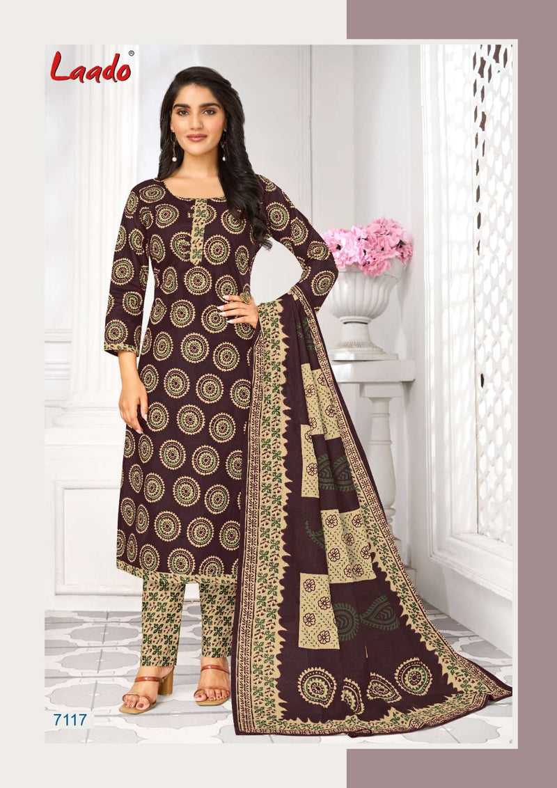 Laado Vol 71 Cotton Printed Regular Wear And Digital Printed Fancy Designer Salwar Kameez