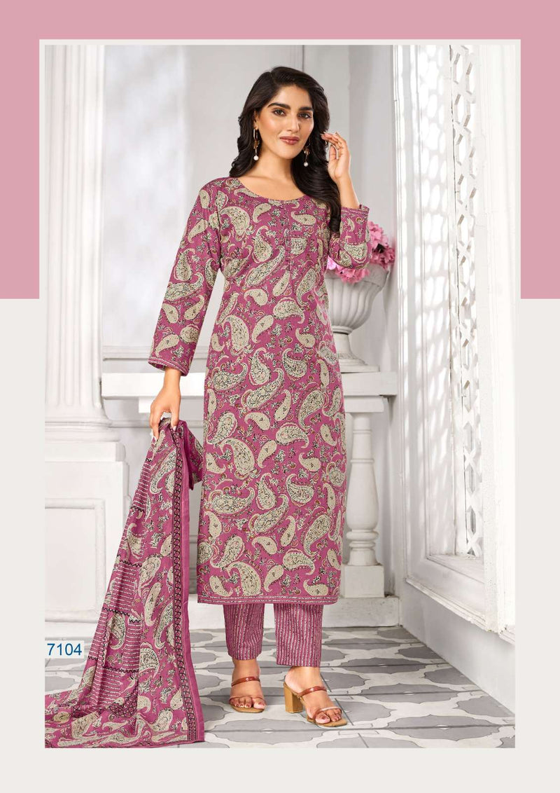 Laado Vol 71 Cotton Printed Regular Wear And Digital Printed Fancy Designer Salwar Kameez