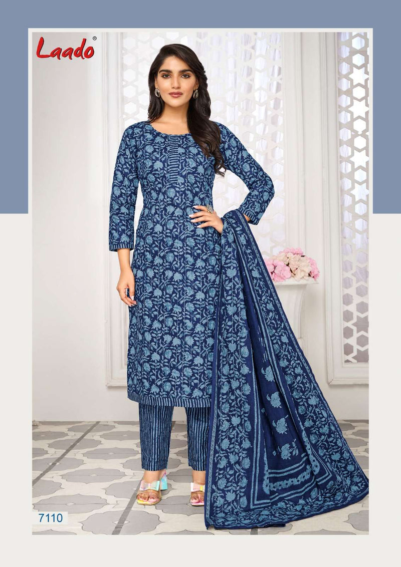 Laado Vol 71 Cotton Printed Regular Wear And Digital Printed Fancy Designer Salwar Kameez