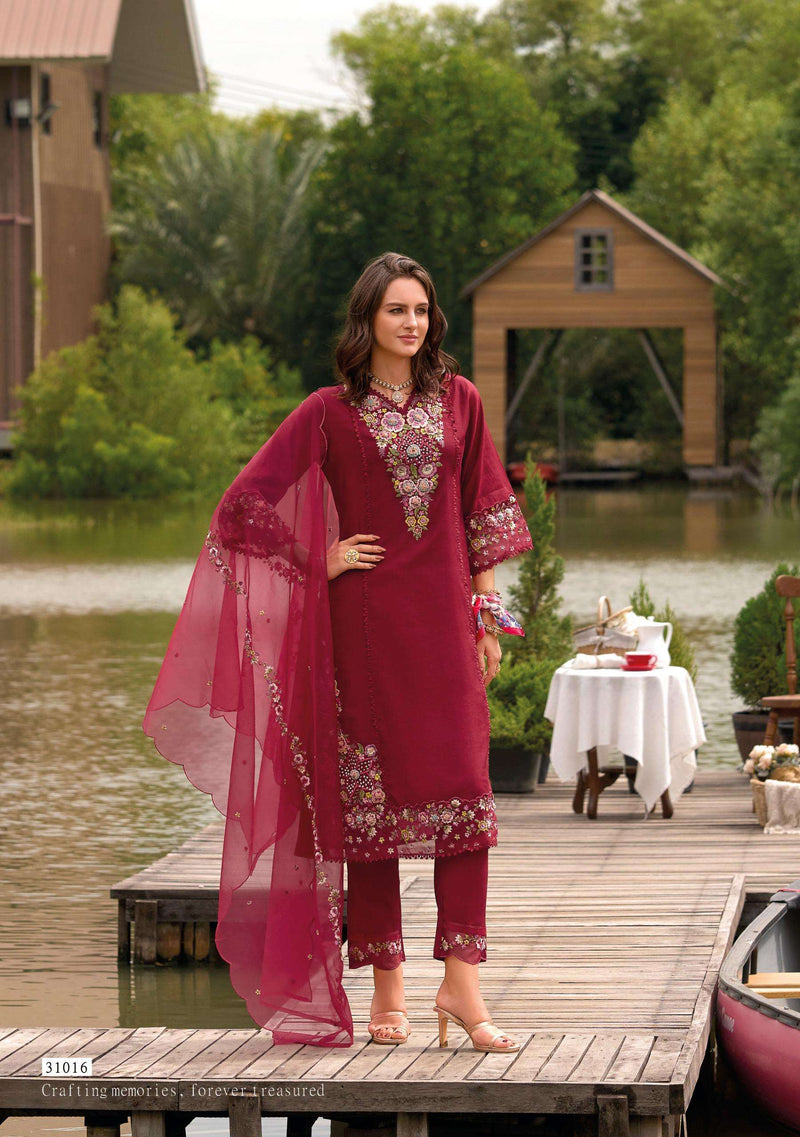 Lady Leela Shiddat Vol 4 Pure Viscose Handwork Embroidered Kurti