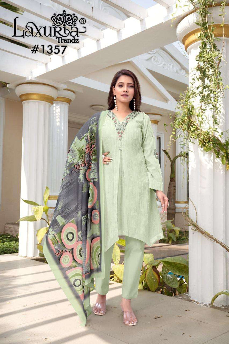 Laxuria Trendz Dno 1357 Beautiful Designer Pakistani Pret Kurti