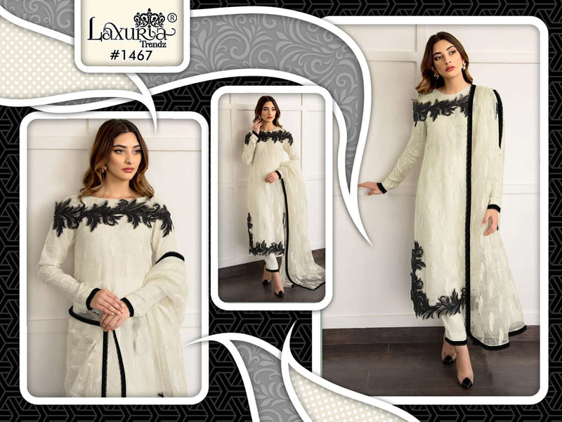 Laxuria Trendz Dno 1467 Pure Georgette Beautiful Designer Pret Kurti