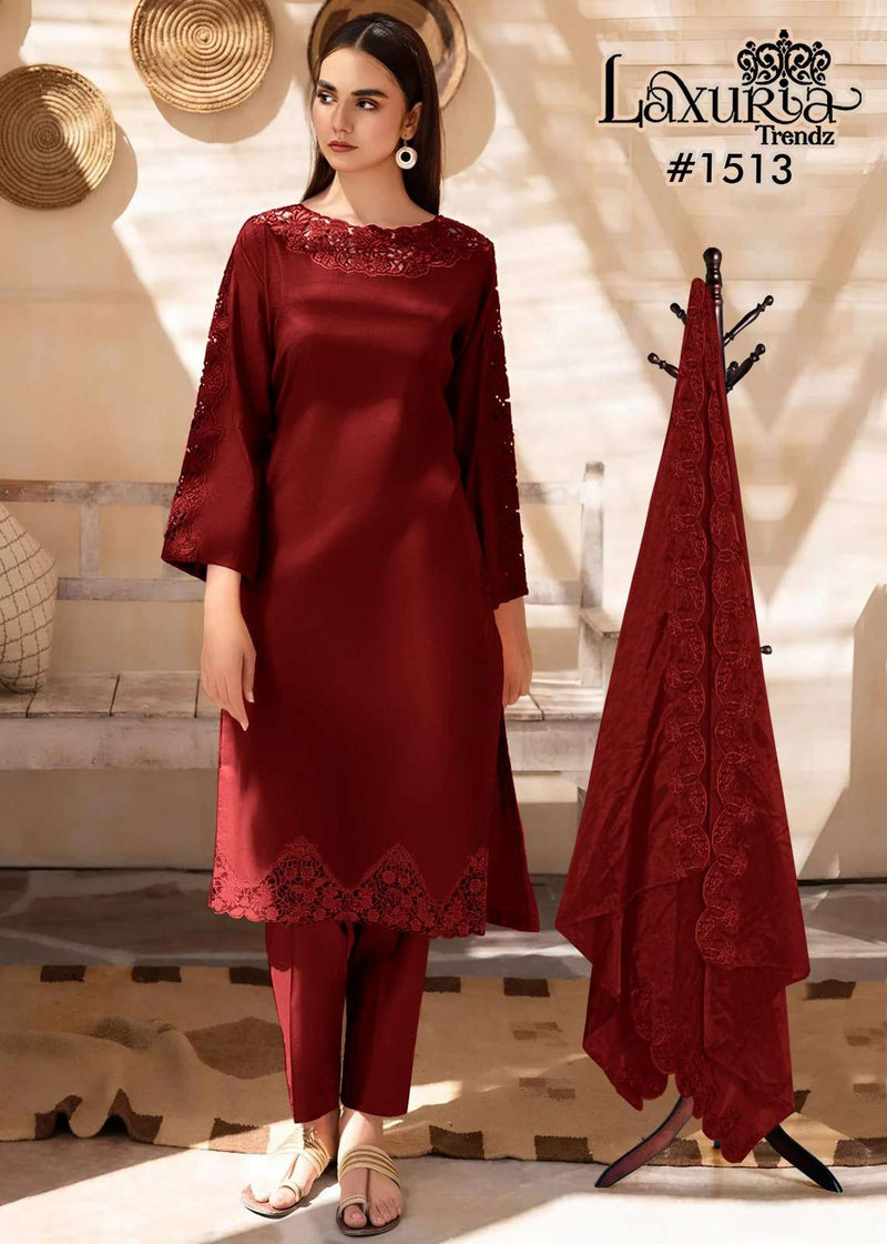 Laxuria Trendz Dno 1513 Rangila Silk Designer Wear Pret Kurti