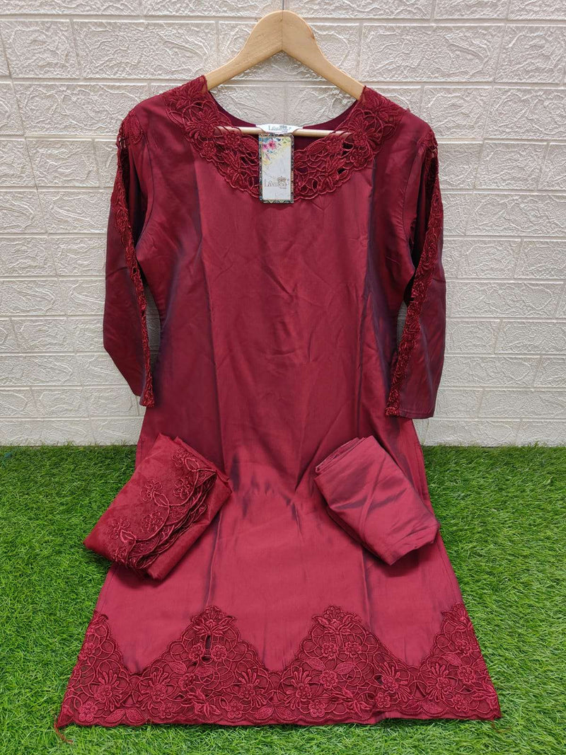 Laxuria Trendz Dno 1513 Rangila Silk Designer Wear Pret Kurti
