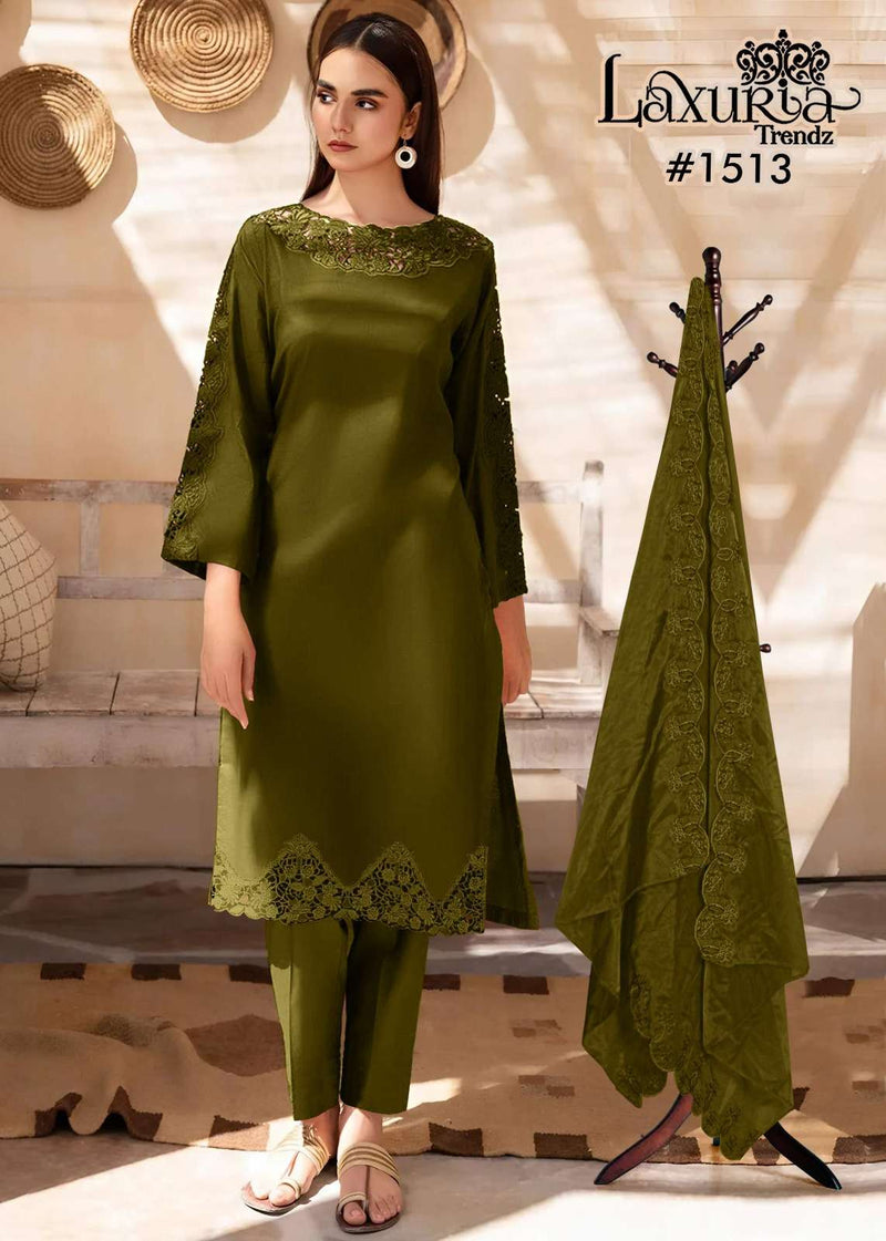 Laxuria Trendz Dno 1513 Rangila Silk Designer Wear Pret Kurti