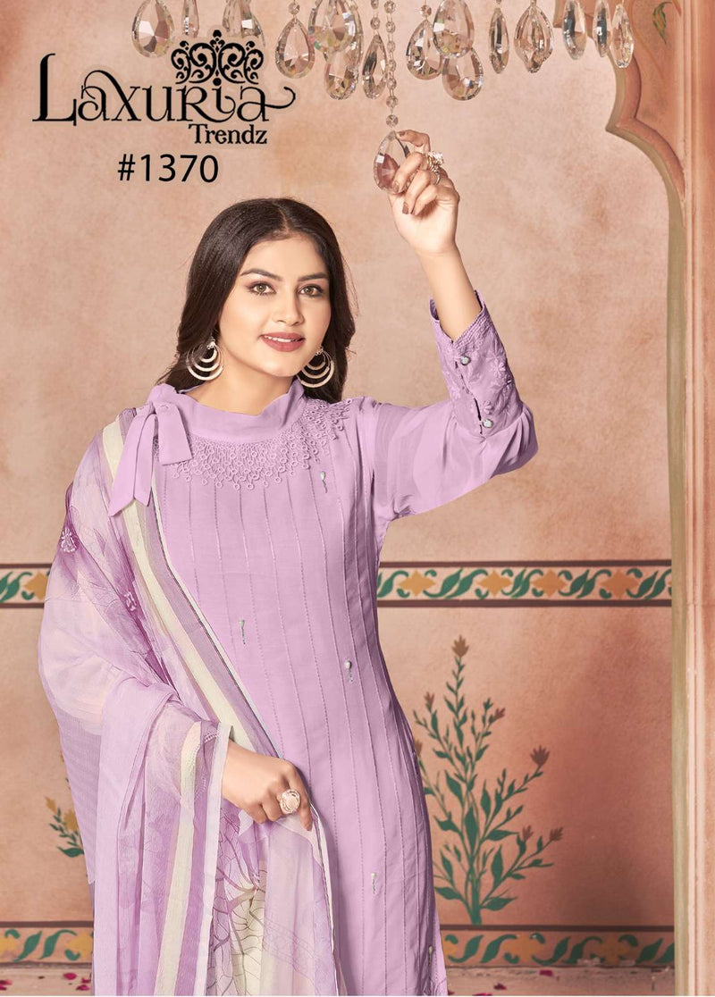 Laxuria Trendz Laxuria 1370 Faux Georgette Festival wear Pakistani Designer Combo Set Of Pret Kurti