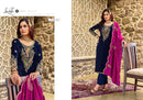 Levisha Apsara Pure Velvet Embroidery Work Pakistani Salwar Kameez