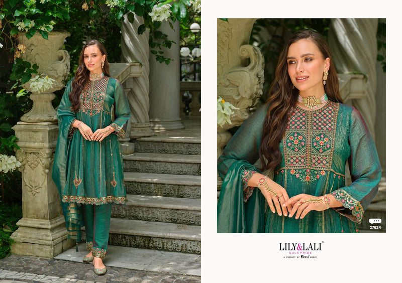 Lily & Lali Suhana Embroidered Handwork Designer Look Fancy Kurti