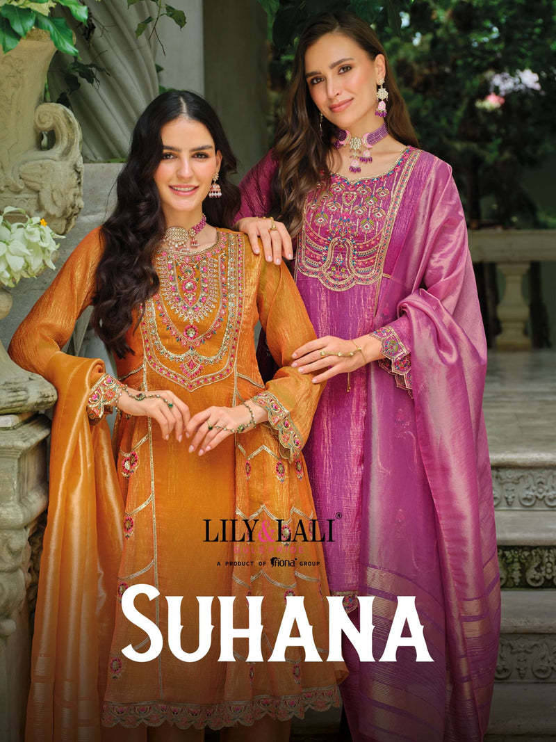 Lily & Lali Suhana Embroidered Handwork Designer Look Fancy Kurti