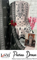 Lsm Parian Dream Vol 13 Pure Lawn Cotton Printed Karachi Salwar Kameez