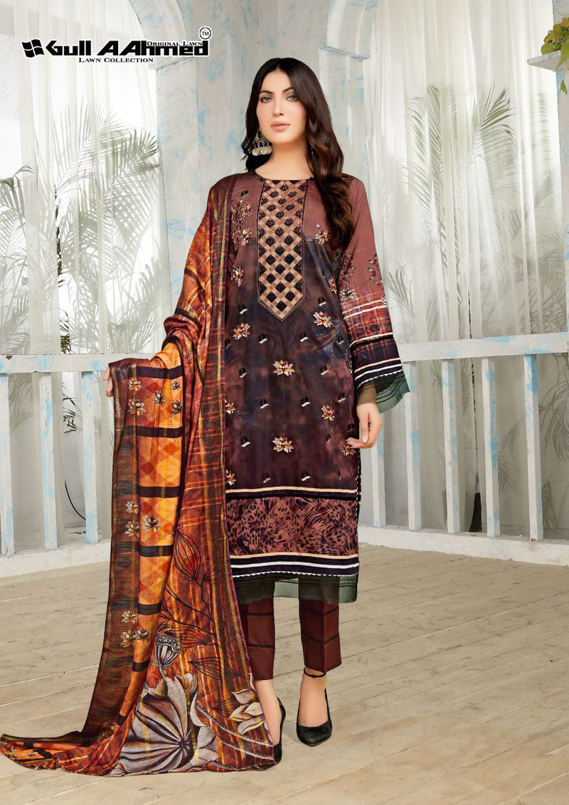 Gull Aahmed Minhal Exclusive Lawn Collection Vol 3 Cotton Suits