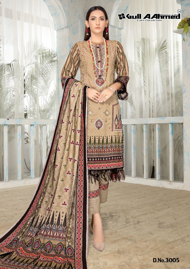 Gull Aahmed Minhal Exclusive Lawn Collection Vol 3 Cotton Suits