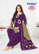 Madhav Fashion Super Bandhani Pure Cotton Printed Work Salwar Kameez