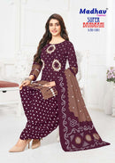 Madhav Fashion Super Bandhani Pure Cotton Printed Work Salwar Kameez