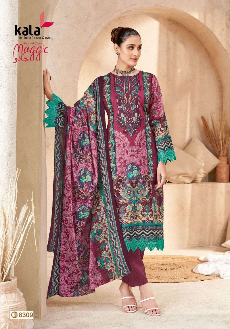 Maggic Vol 23 by Tarika Creation – Karachi Designer Cotton Suit Collection
