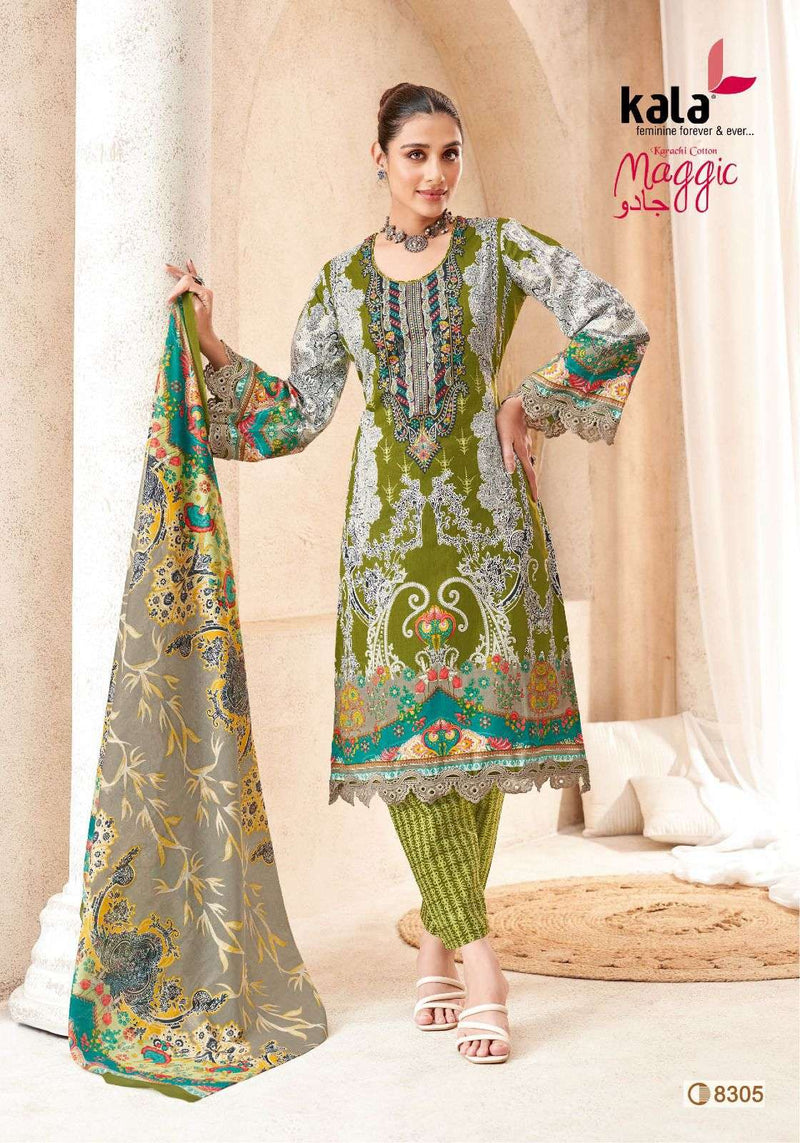 Maggic Vol 23 by Tarika Creation – Karachi Designer Cotton Suit Collection