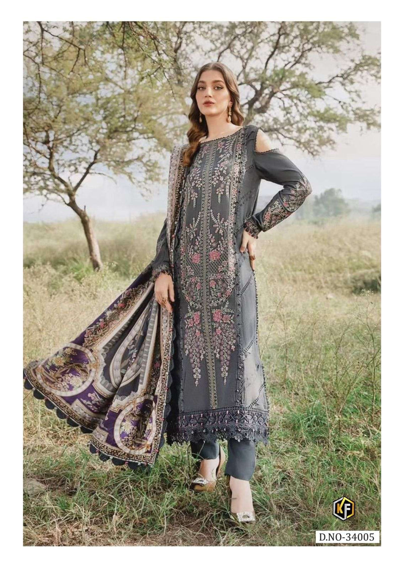 Keval Fab Maria B Vol 34 Heavy Cotton Print Salwar Suit