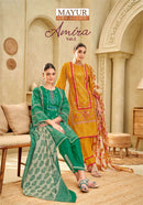 Mayur Creation Amira Vol 3 Pure Cotton Karachi Pret Kurti