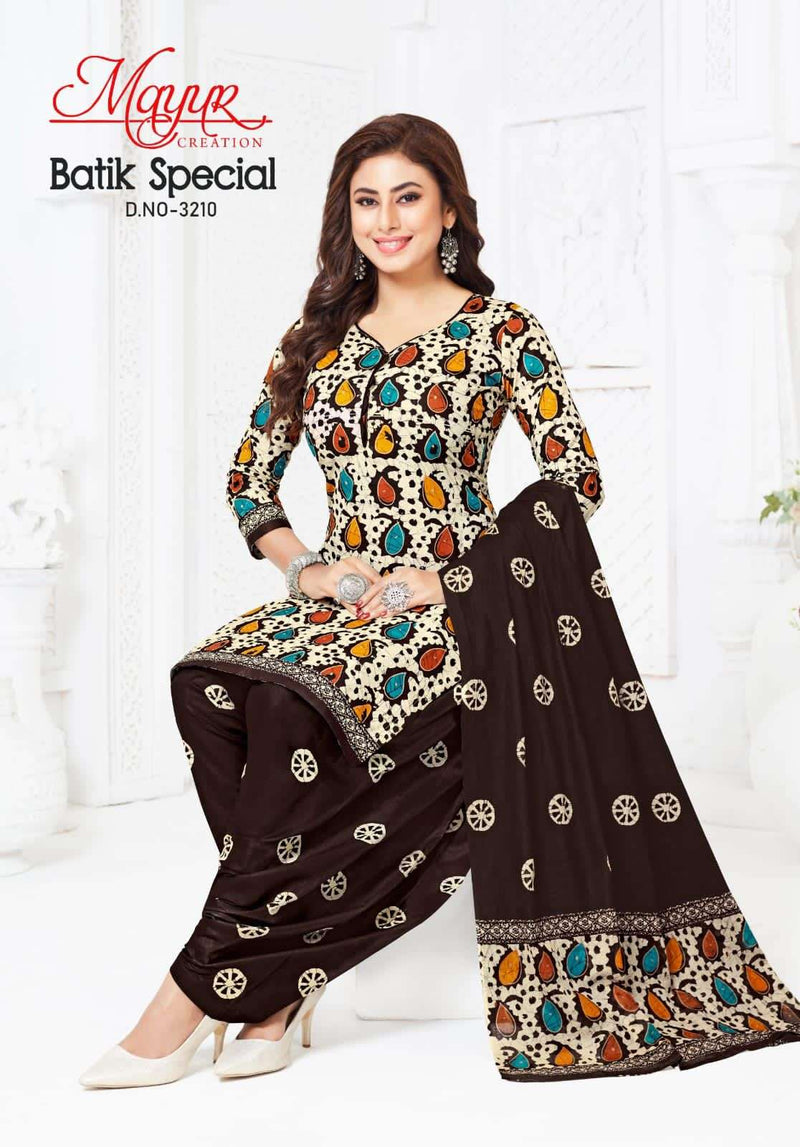 Mayur Creation Batik Special Vol 32 Pure Cotton Printed Dailywear Salwar Kameez