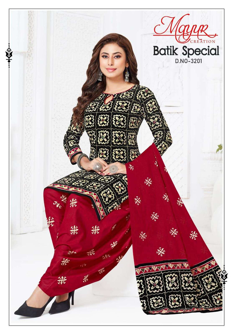 Mayur Creation Batik Special Vol 32 Pure Cotton Printed Dailywear Salwar Kameez