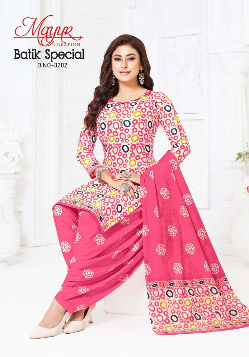 Mayur Creation Batik Special Vol 32 Pure Cotton Printed Dailywear Salwar Kameez